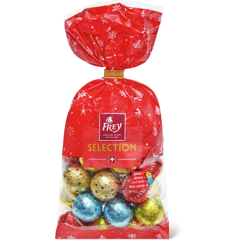 Frey Schokoladen-Kugeln Milch-, dunkel, Giandor, knusprig