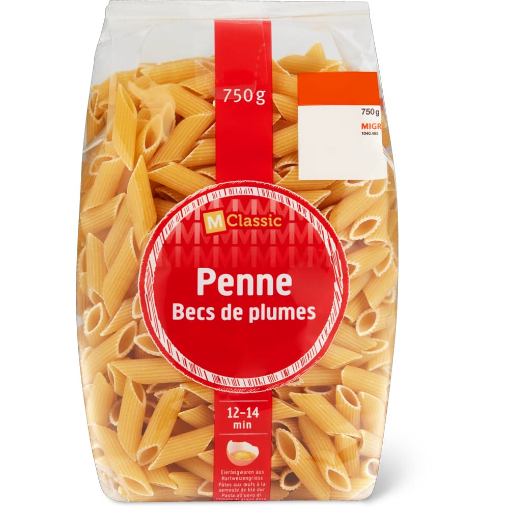 M-Classic Penne aus Eier