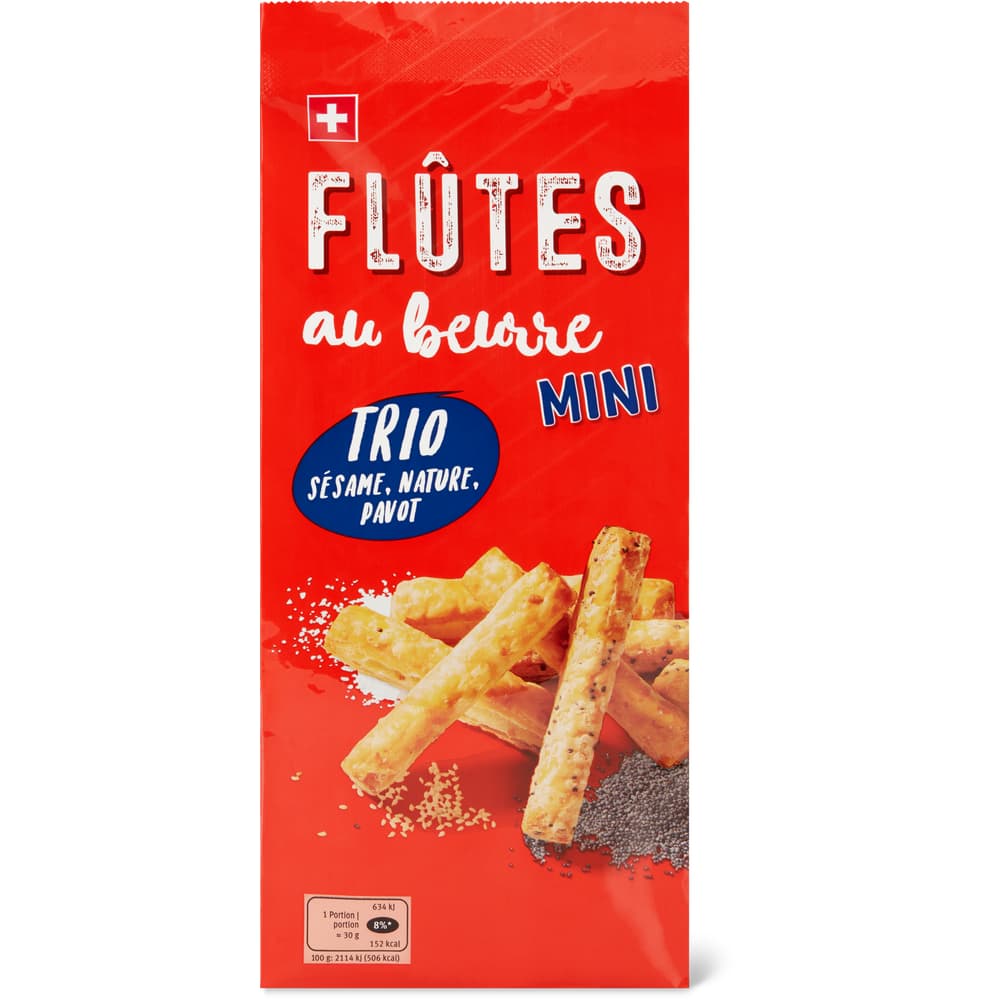 Mini-Flûtes au beurre