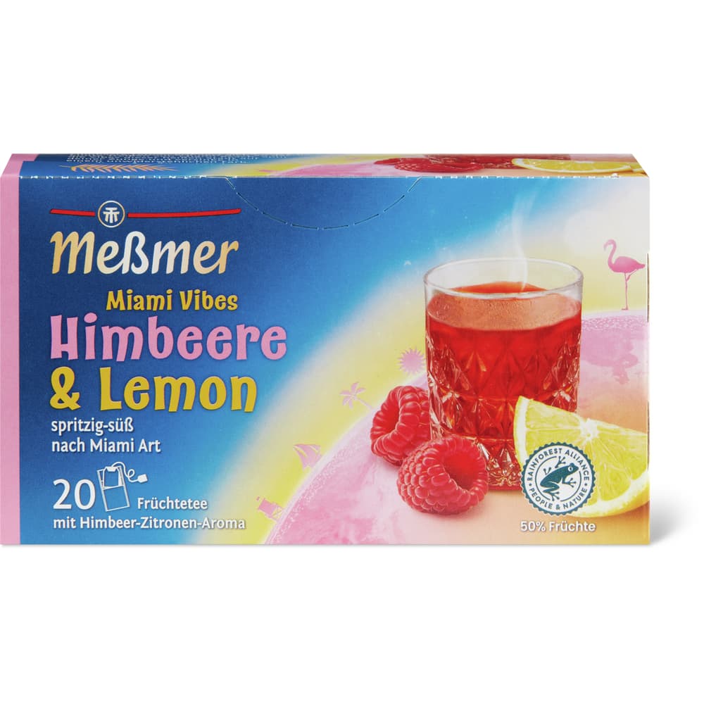 Messmer Kräuterteemischung Himbeere-Zitrone