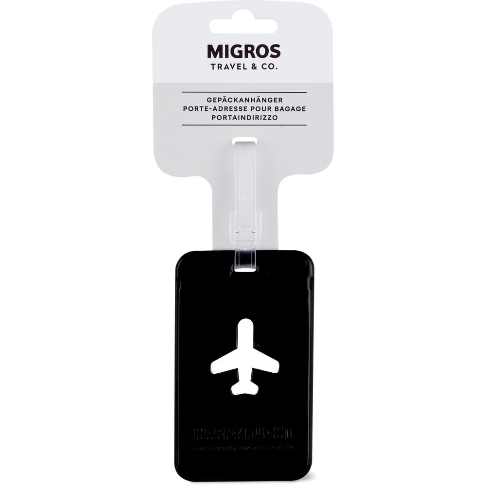 MIGROS TRAVEL · Luggage tag • Migros