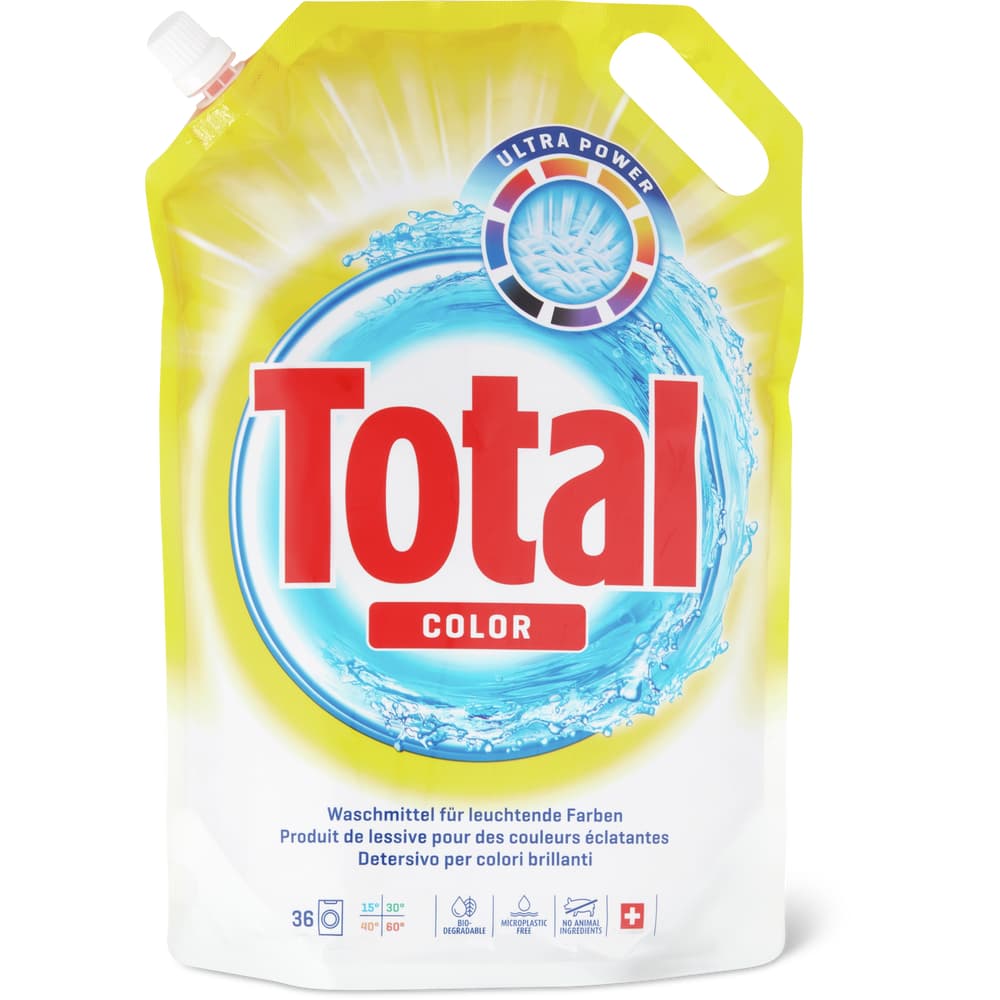 Total Color Flüssigwaschmittel 36 Waschgänge
