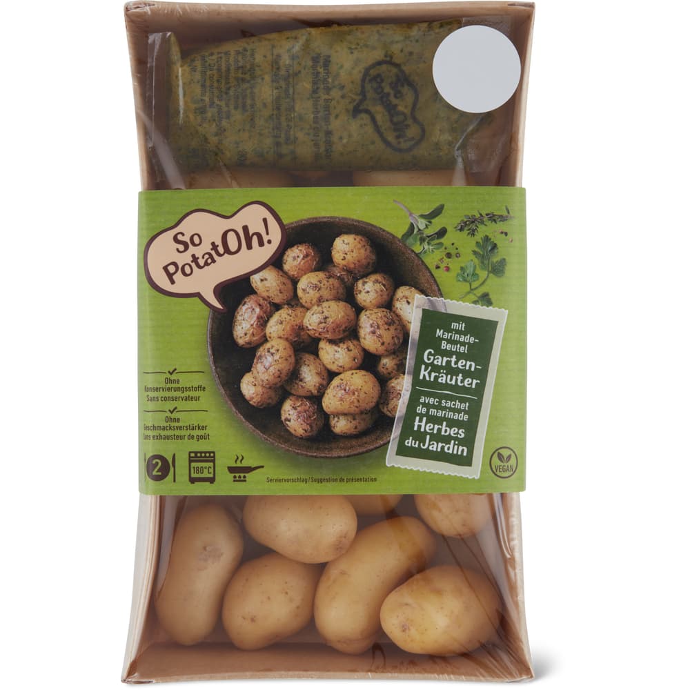 So PotatOh! Kartoffeln festkochend, Gartenkräuter-Marinade
