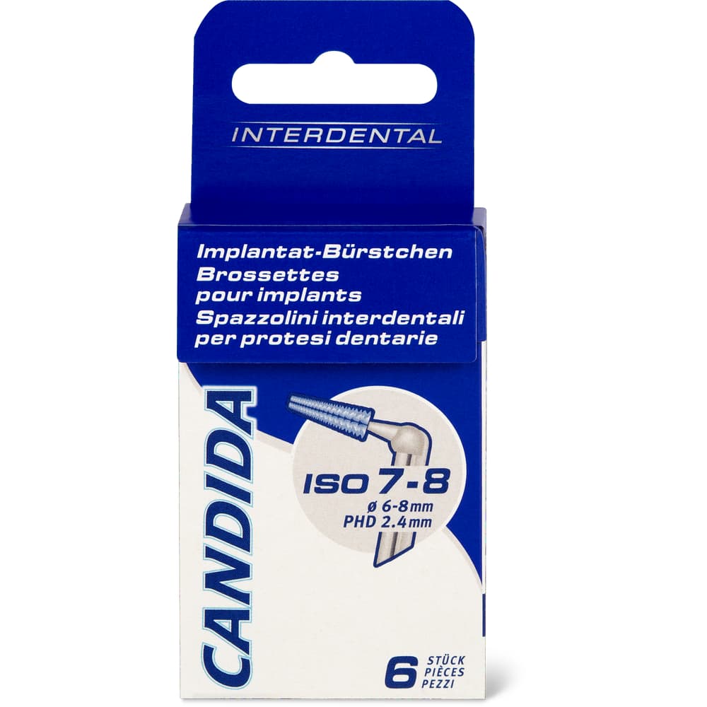Candida Implantat-Bürstchen ISO 7-8