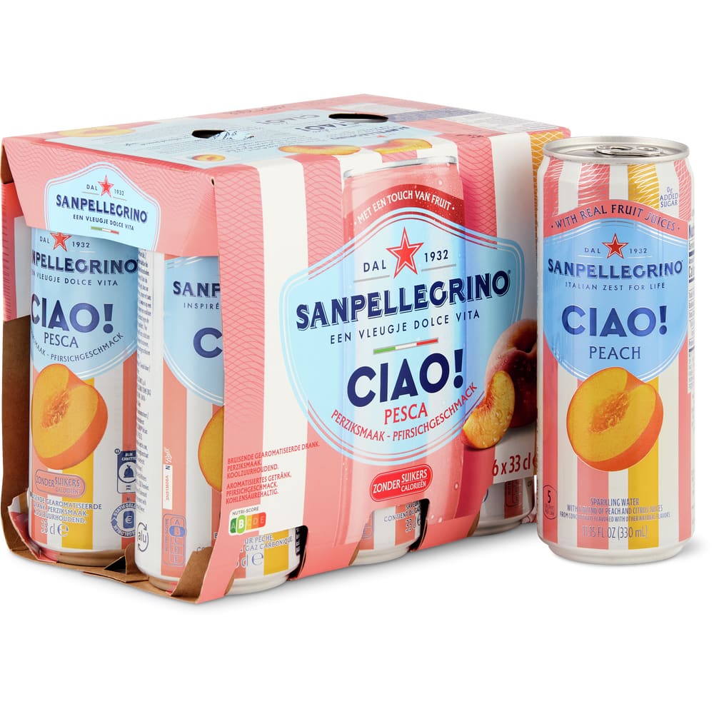 S. Pellegrino Ciao Peach