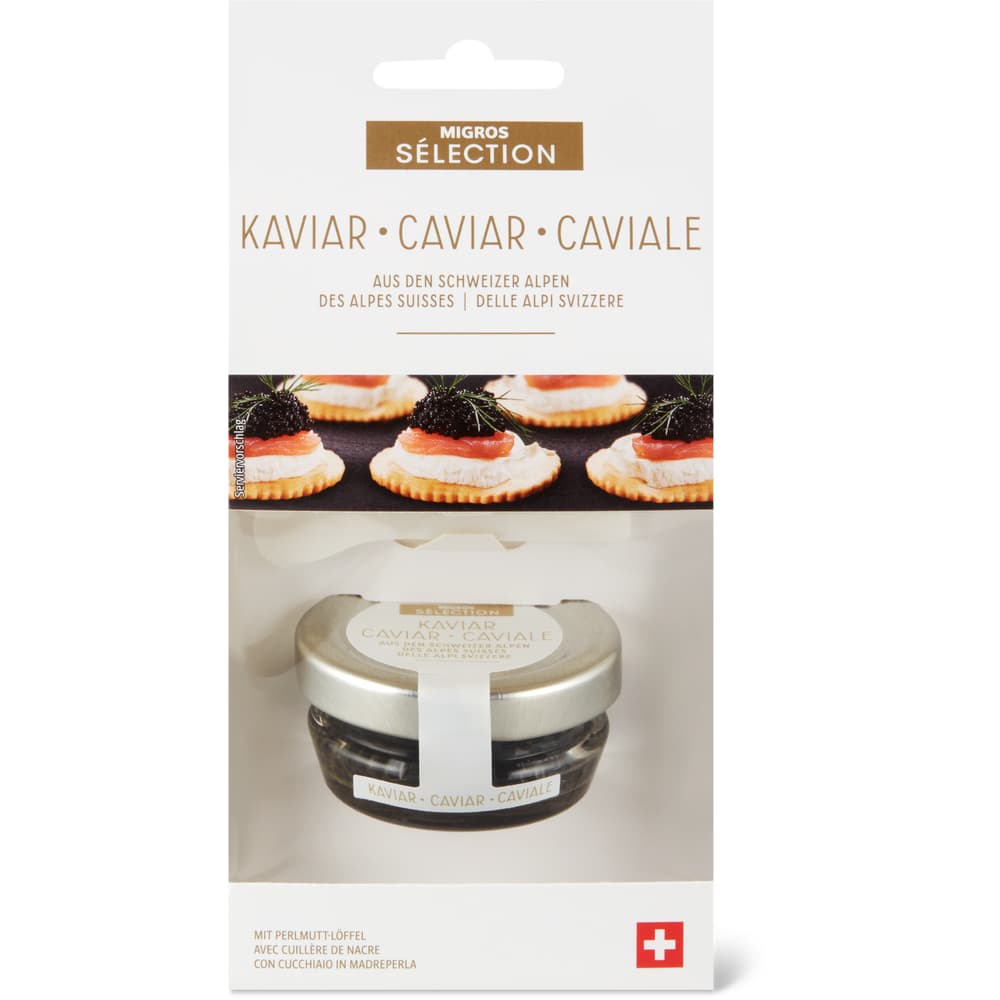 Sélection Kaviar aus den Schweizer Alpen