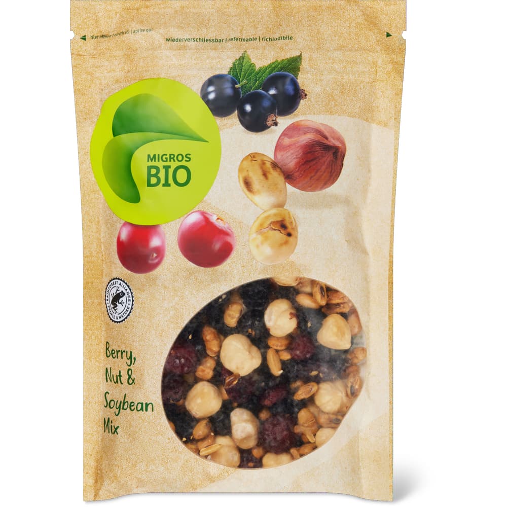 Migros Bio Beeren, Nuss und Sojamischung