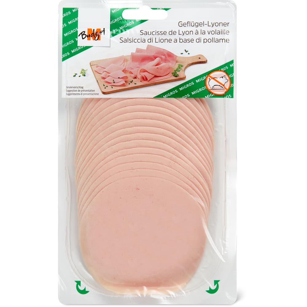 M-Budget Poulet Lyoner