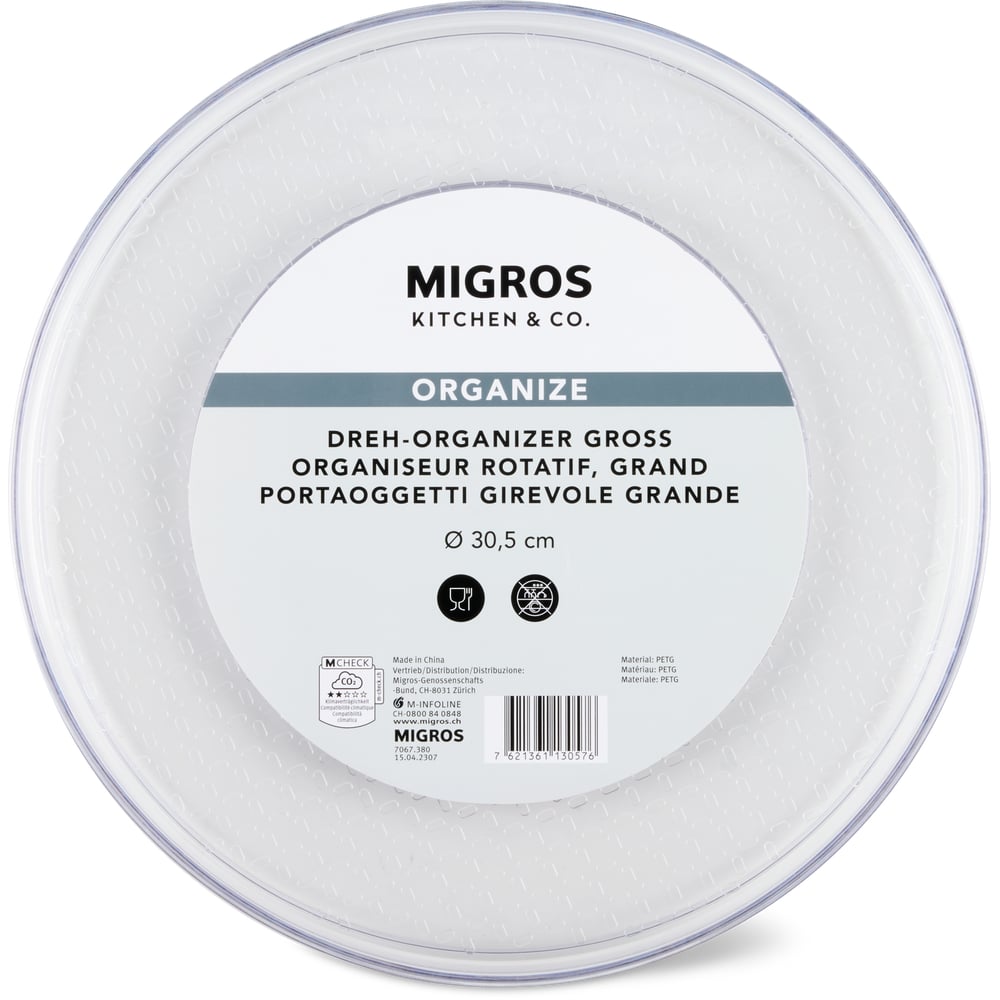 Migros Kitchen & Co. Kühlschrankorganizer gross rund ⌀22.9cm
