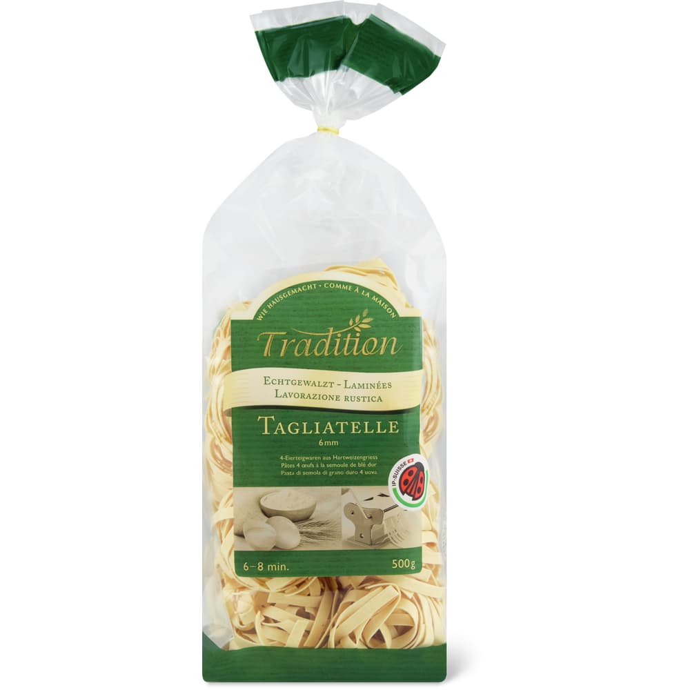 Tradition IP-SUISSE Tagliatelle aus Eier