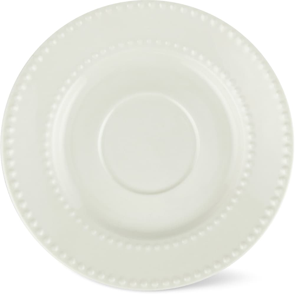 Migros Kitchen & Co. Kaffeetasse mit Unterteller weiss
