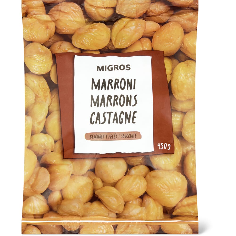Migros Marroni geschält