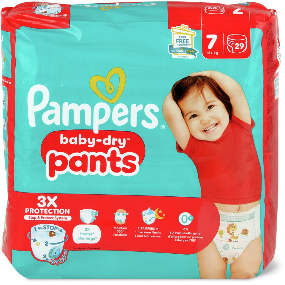 Pampers Baby Dry Pants Grösse 7, +15kg