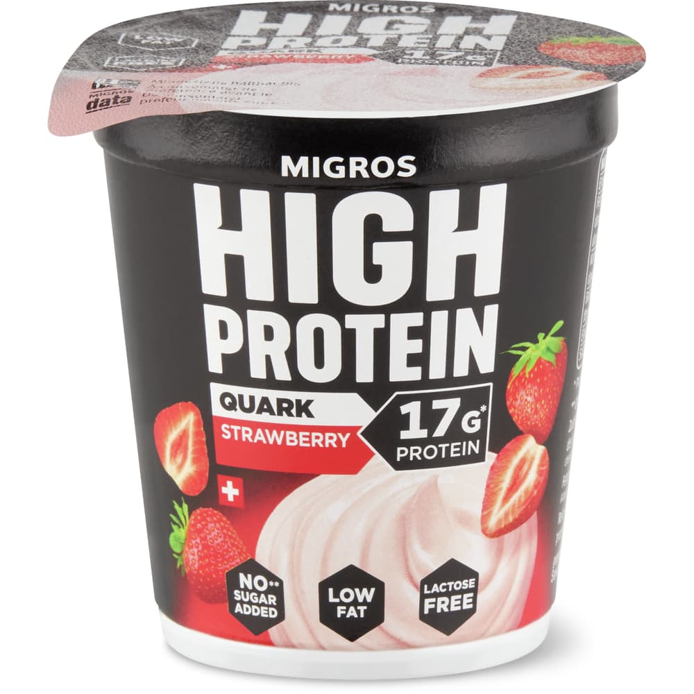 Migros High Protein Magerquark Erdbeere