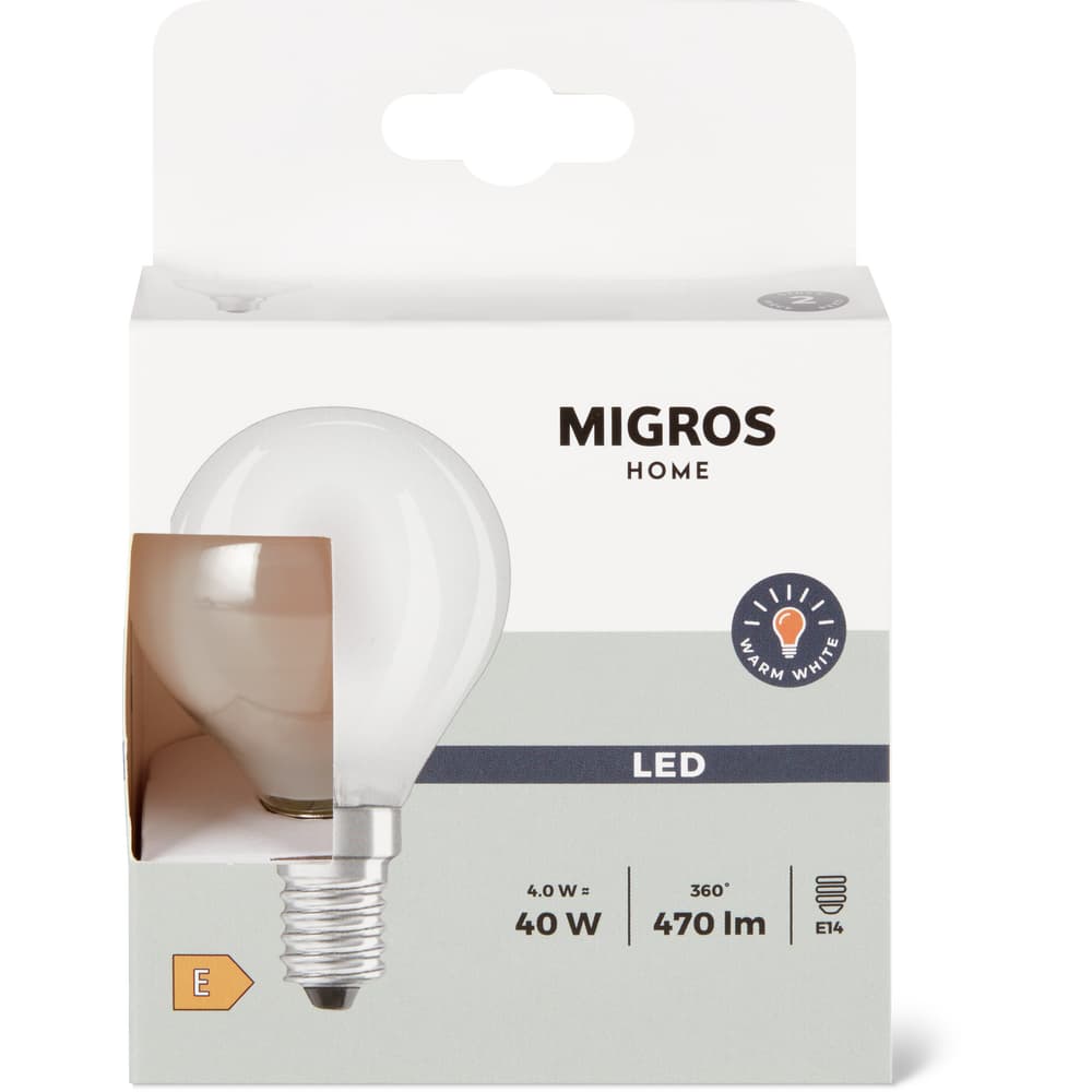 Migros Home Leuchtmittel LED MATT P 40W E14