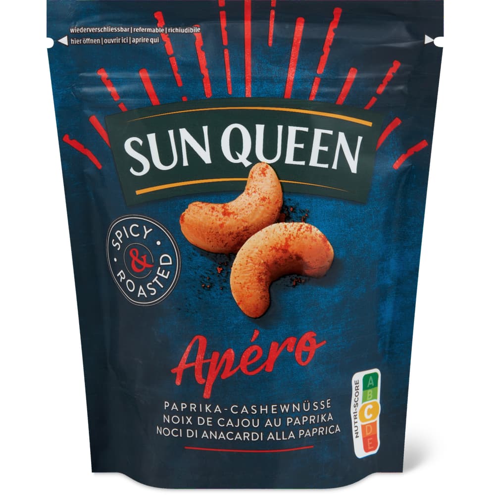 Sun Queen Apéro Paprika-Cashewnüsse spicy & roasted