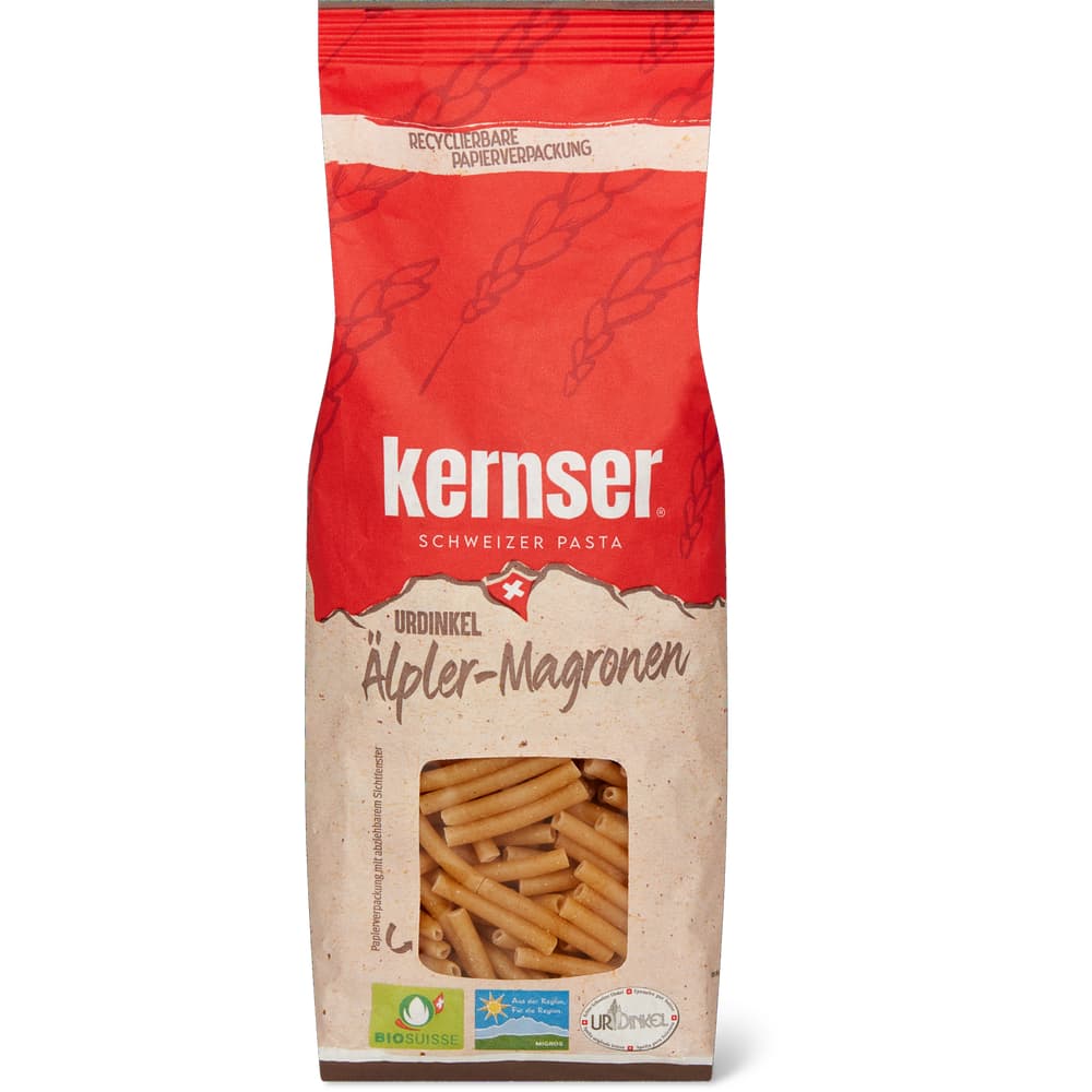 Älplermagronen Bio, Aus der Region