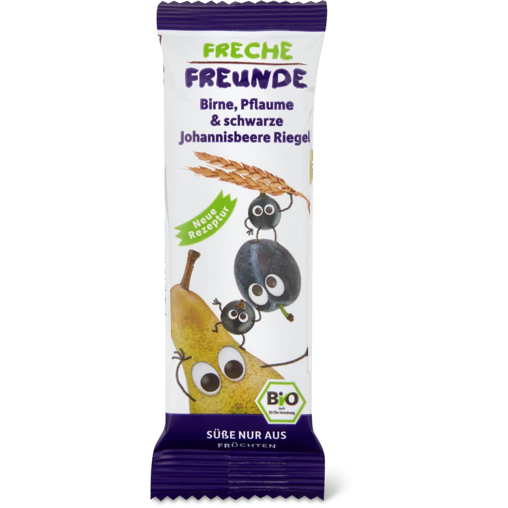 Freche Freunde Bio Getreiderriegel, Birne & Pflaume Ab 3 Jahren