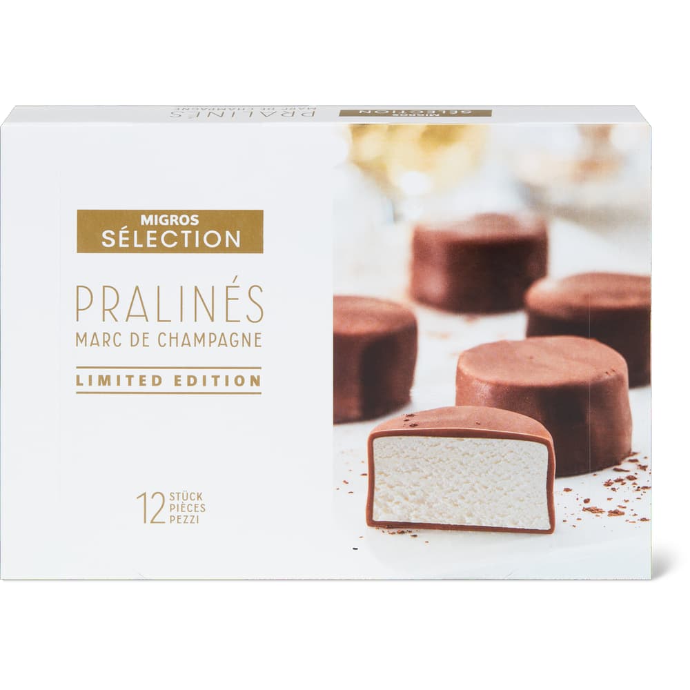 Sélection Pralinés Marc de Champagne