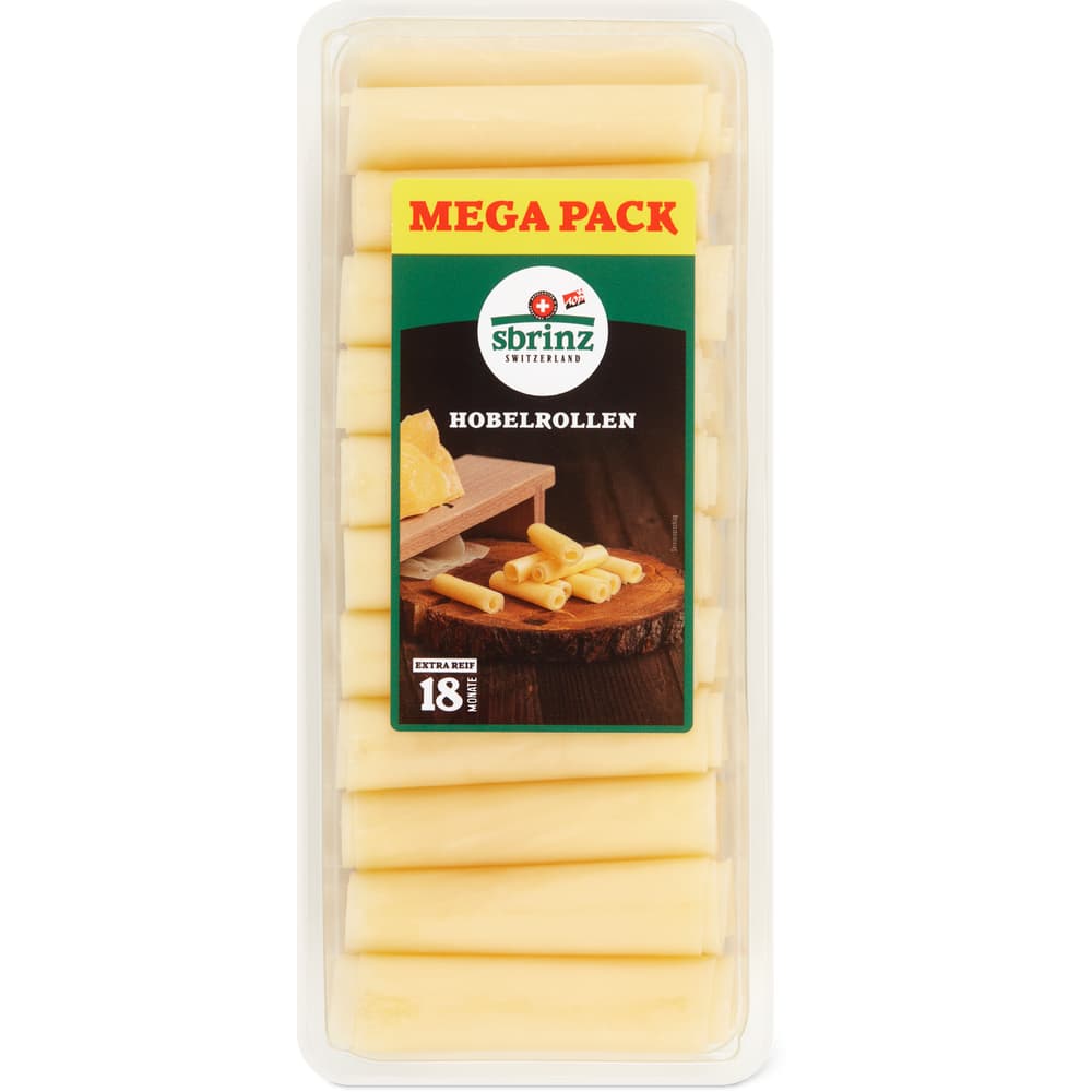 Sbrinz Hartkäse gehobelt