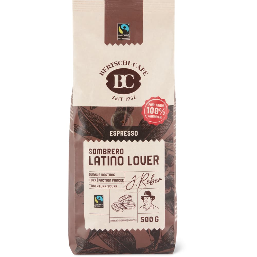 Bertschi Bohnenkaffee Espresso Latino Lover