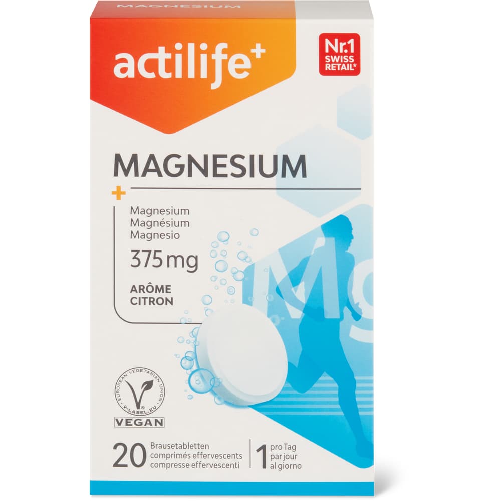 Actilife Magnesium Brausetabletten Zitrone