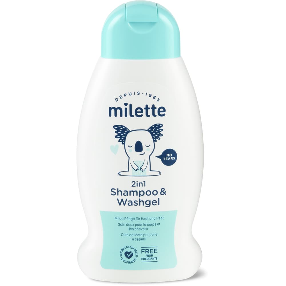 Milette Baby Care 2in1 Shampoo&Washgel