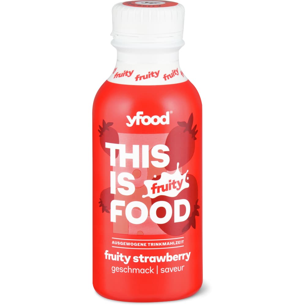 YFood Trinkmahlzeit Erdbeere