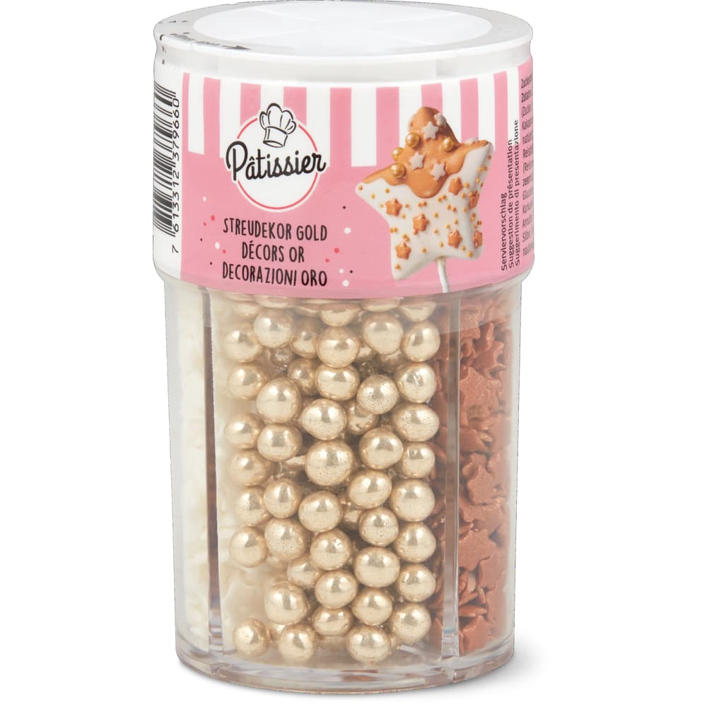 Patissier Streudekor Gold