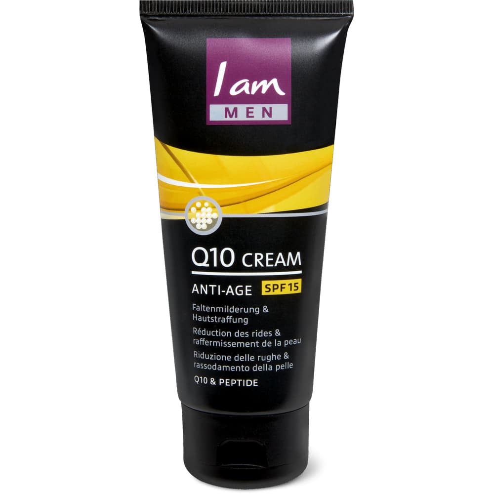 I am Men Q10 Cream Anti-Age, SPF 15, Peptide