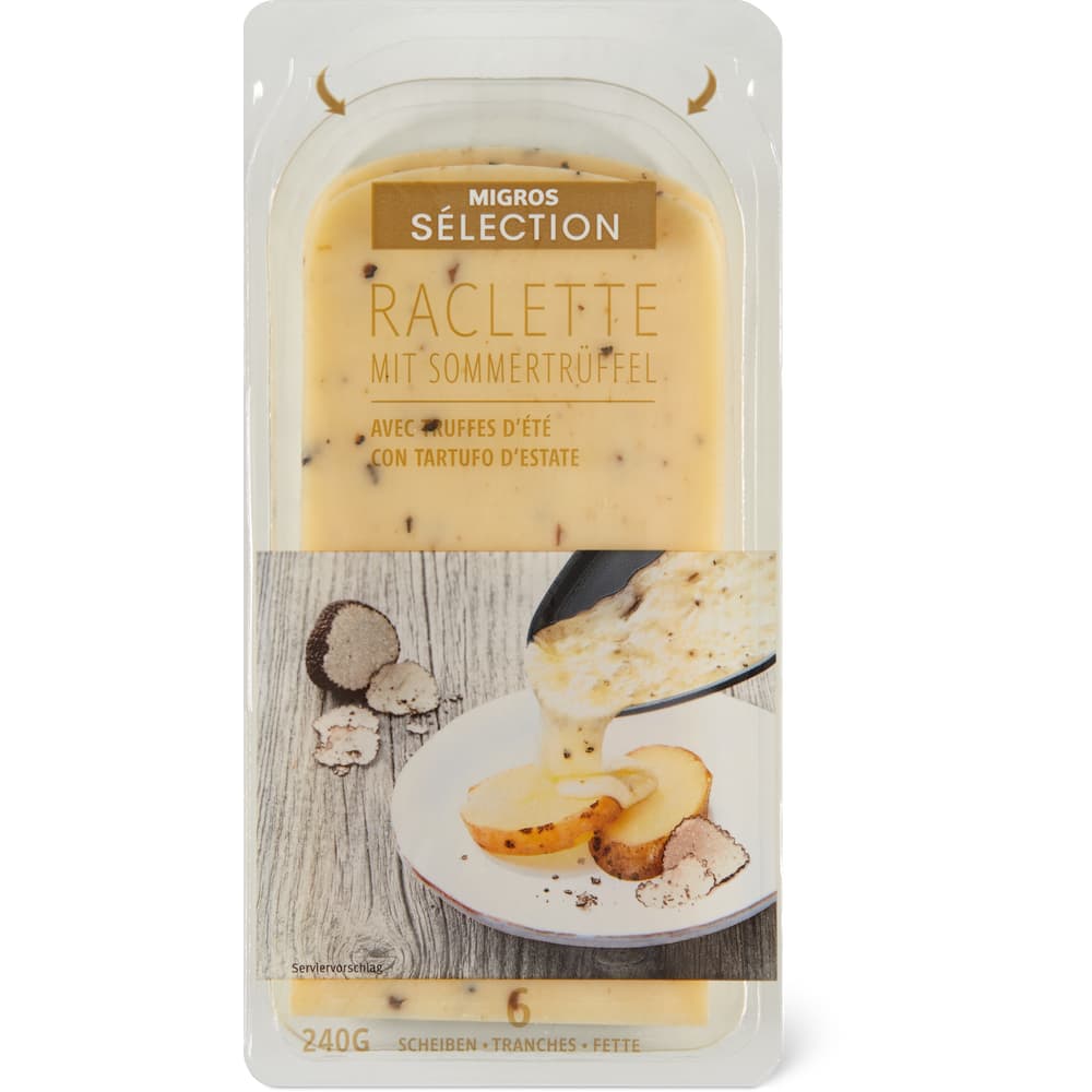 Sélection Raclette Sommertrüffel - 6 Scheiben