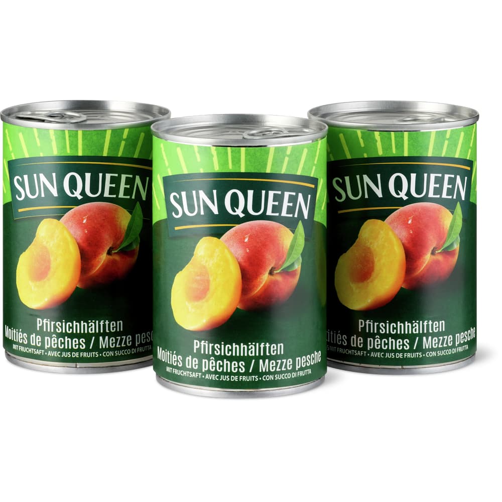 Sun Queen Pfirsichhälften
