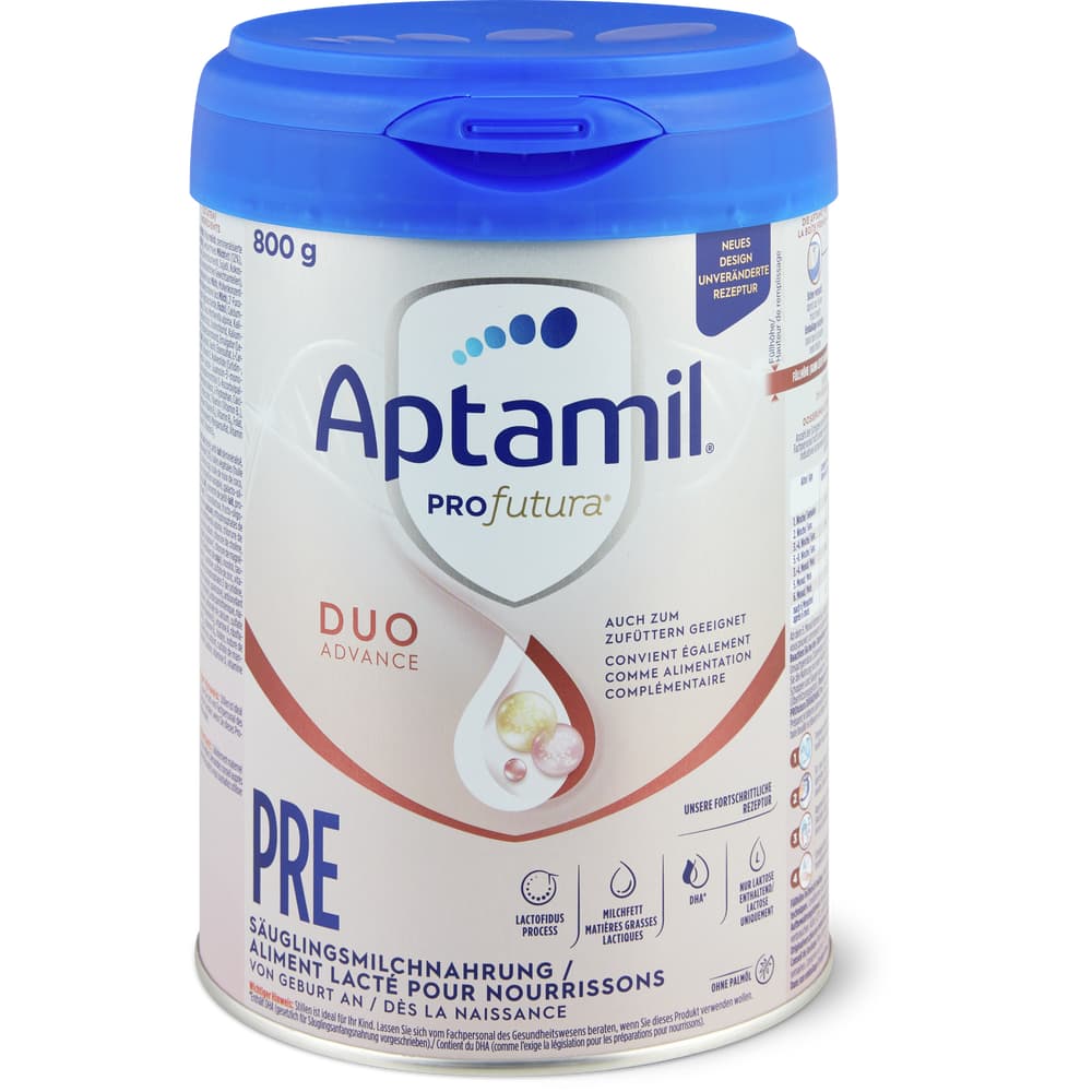 Aptamil Profutura 1 / 4缶 / アプタミル Aptamil · Profutura PRE Anfangsmilch · von Geburt an • Migros