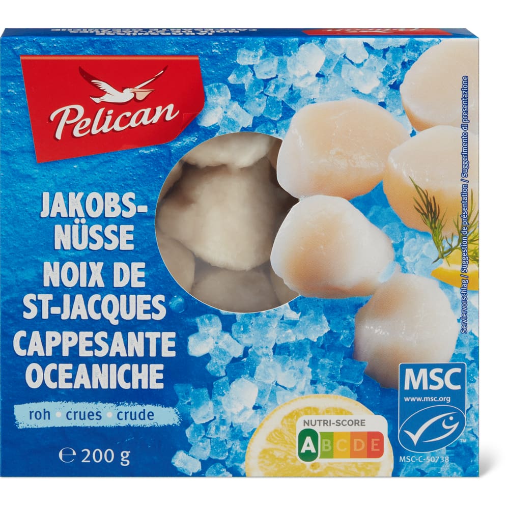 Pelican MSC Jakobsnüsse roh