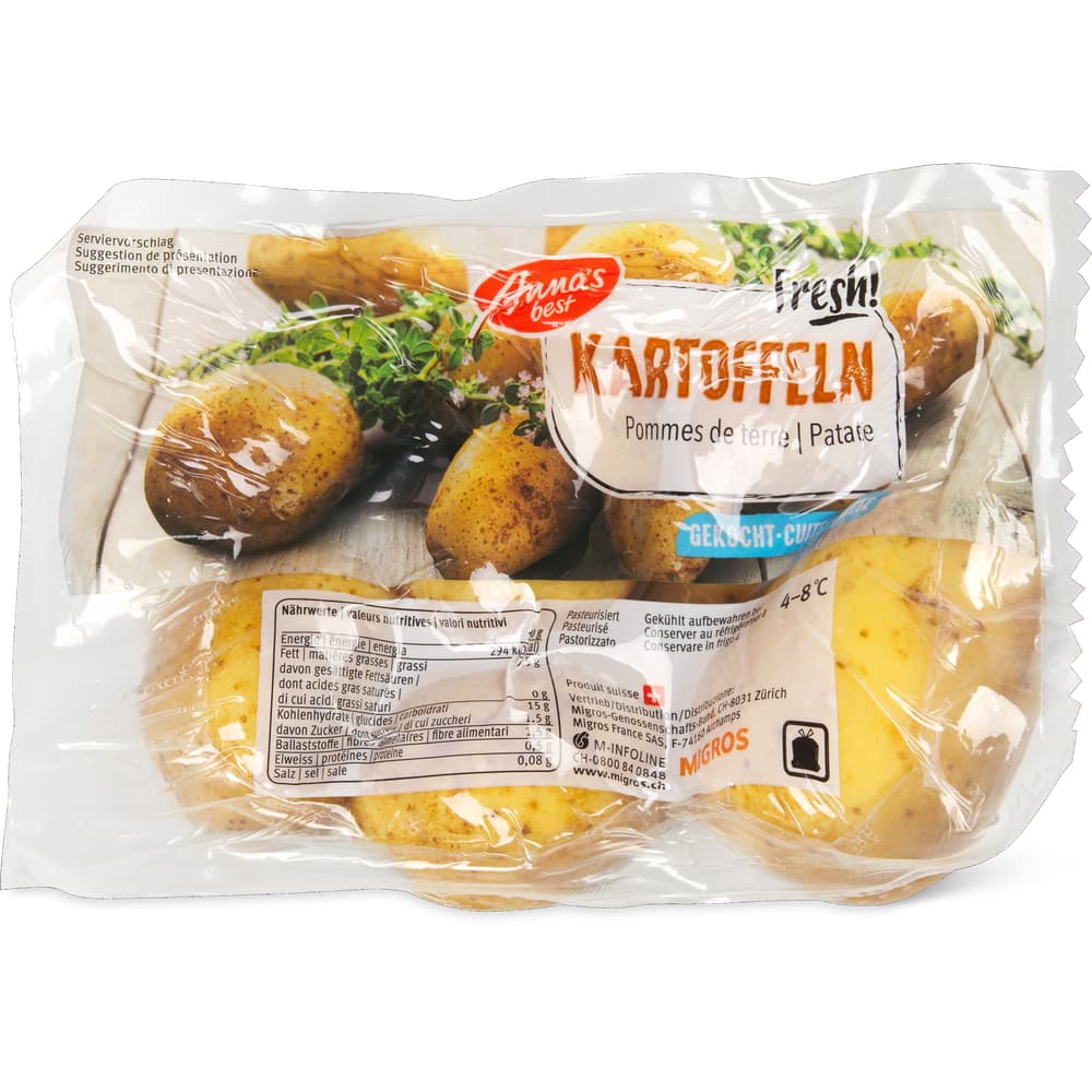 Anna's Best Kartoffeln gedämpft