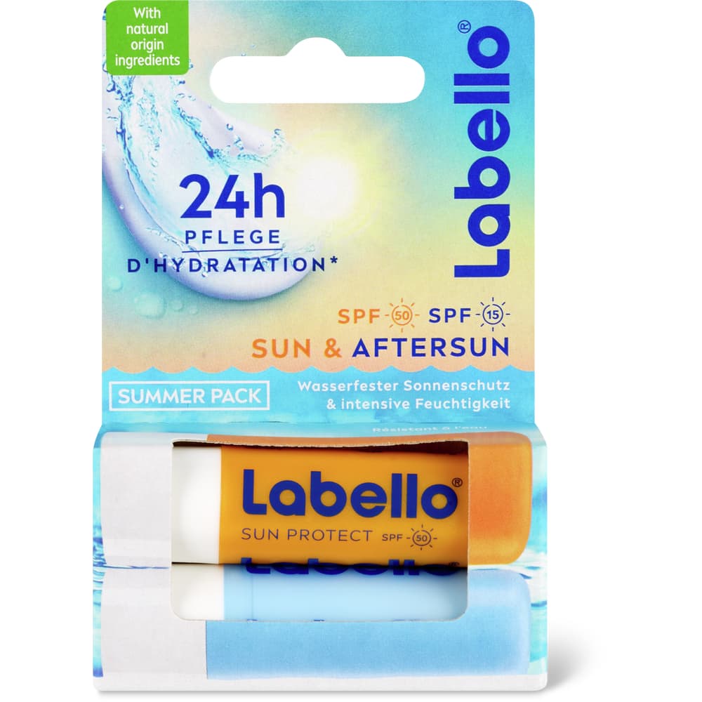 Labello Lippenpflege Mixpack Hydro Care & Sun
