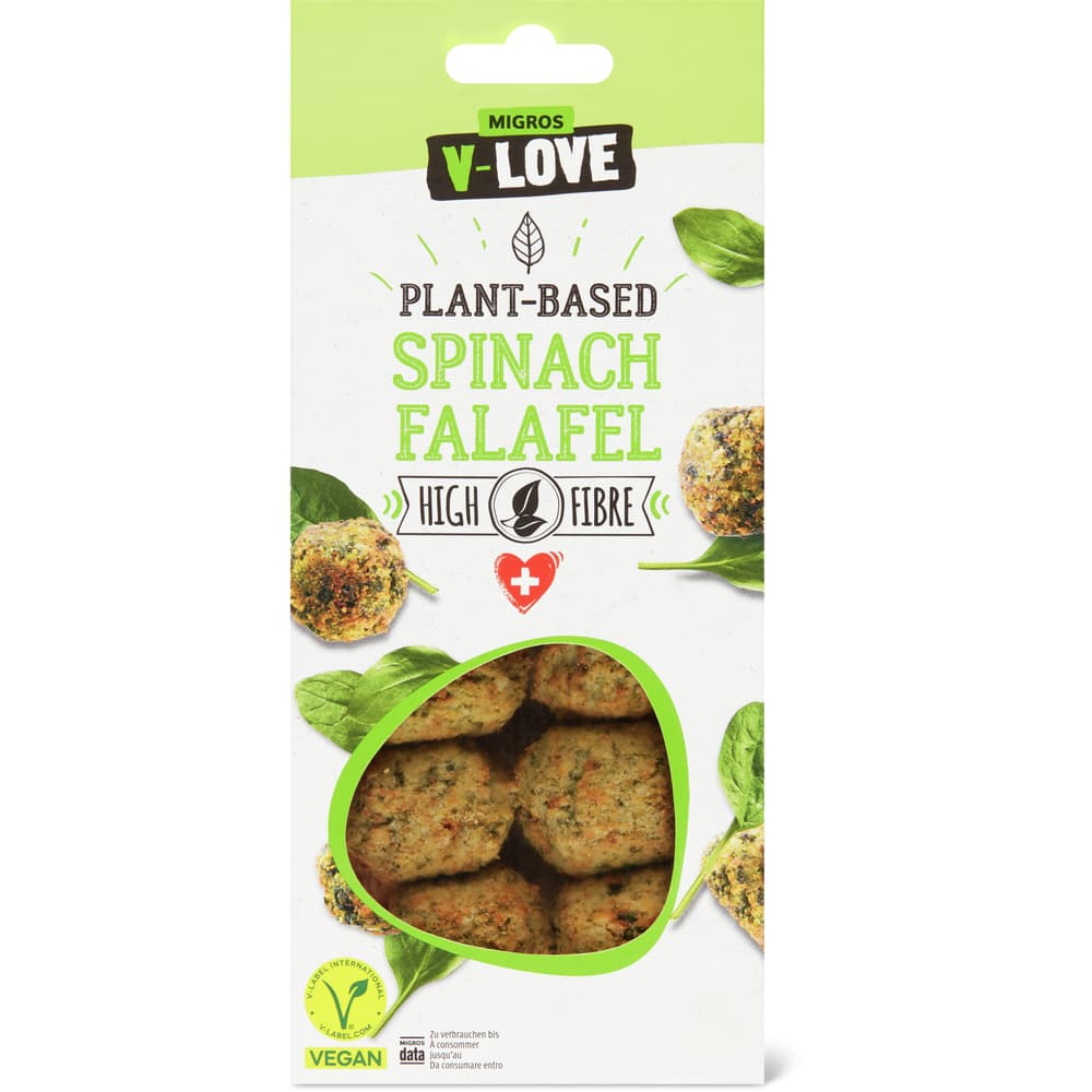 V-Love Spinat-Falafel Vegan