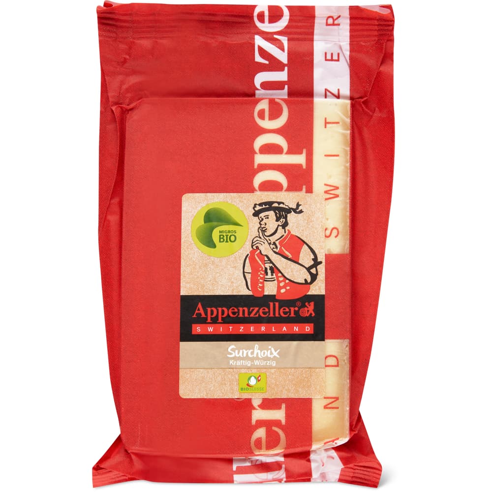 Appenzeller Bio Schweizer Hartkäse, vollfett, mit Rohmilch Surchoix