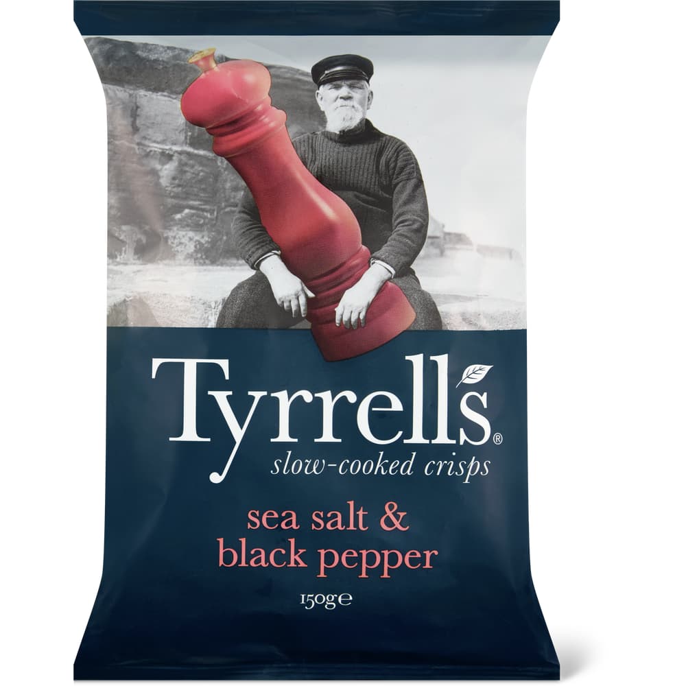 Tyrrells Salt/Pepper 150g