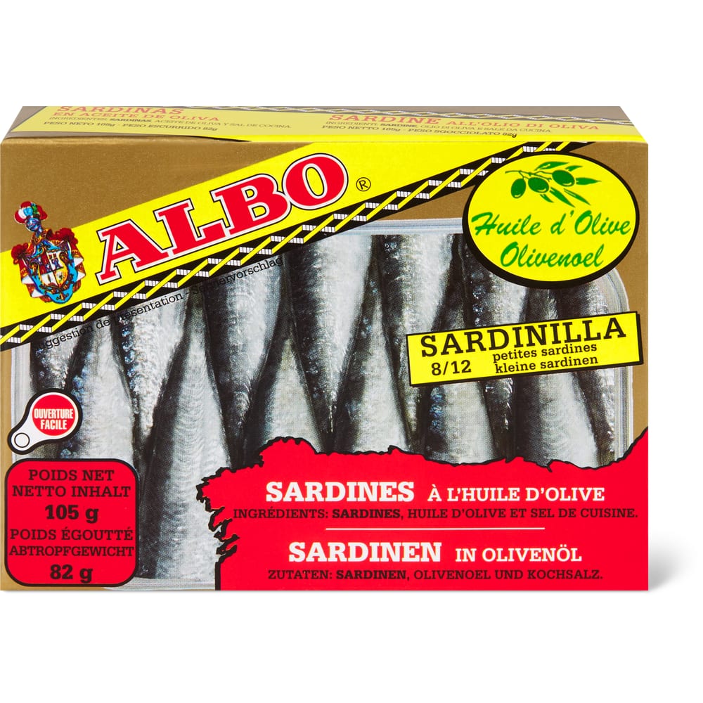 Albo Sardinillas in Olivenöl