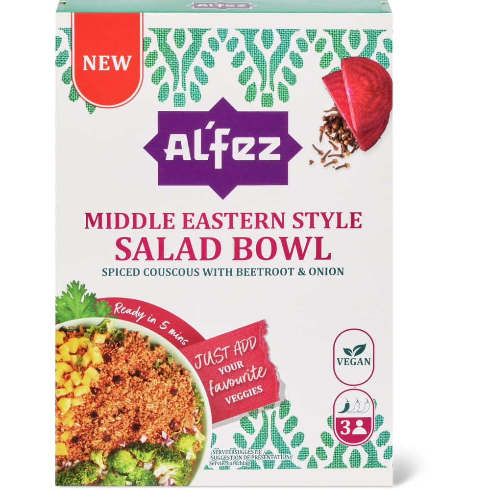 Al Fez Würziges Couscous Rote Beete und Zwiebel