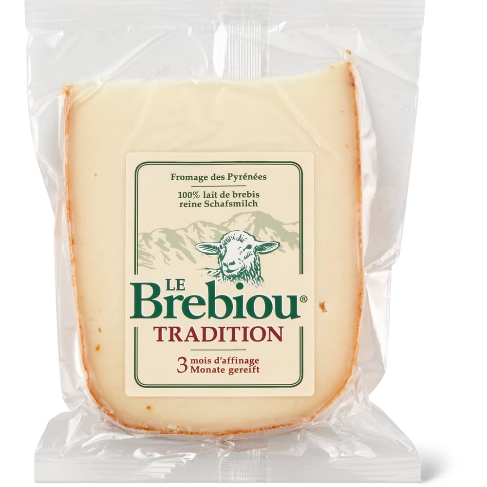 Brebiou Tradition Französischer Halbhartkäse, fett, aus pasteurisierter Schafmilch
