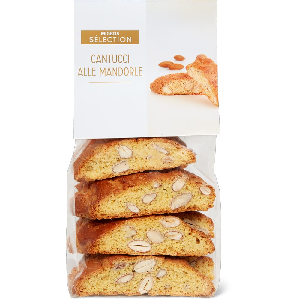 Sélection Cantucci alle mandorle Gebäck mit Mandeln