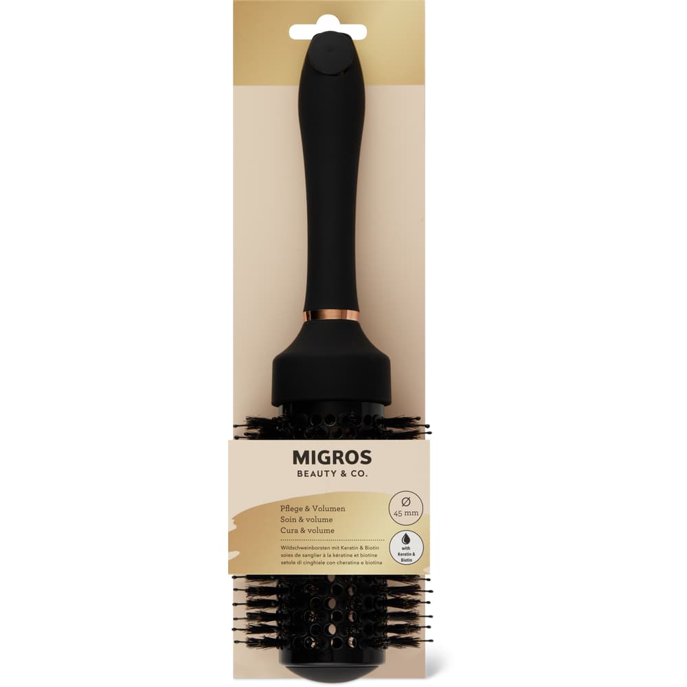 Migros Beauty & Co. Rundbürste Keratin 45mm