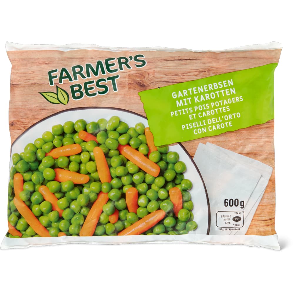 Farmer's Best GartenErbsen mit Karotten
