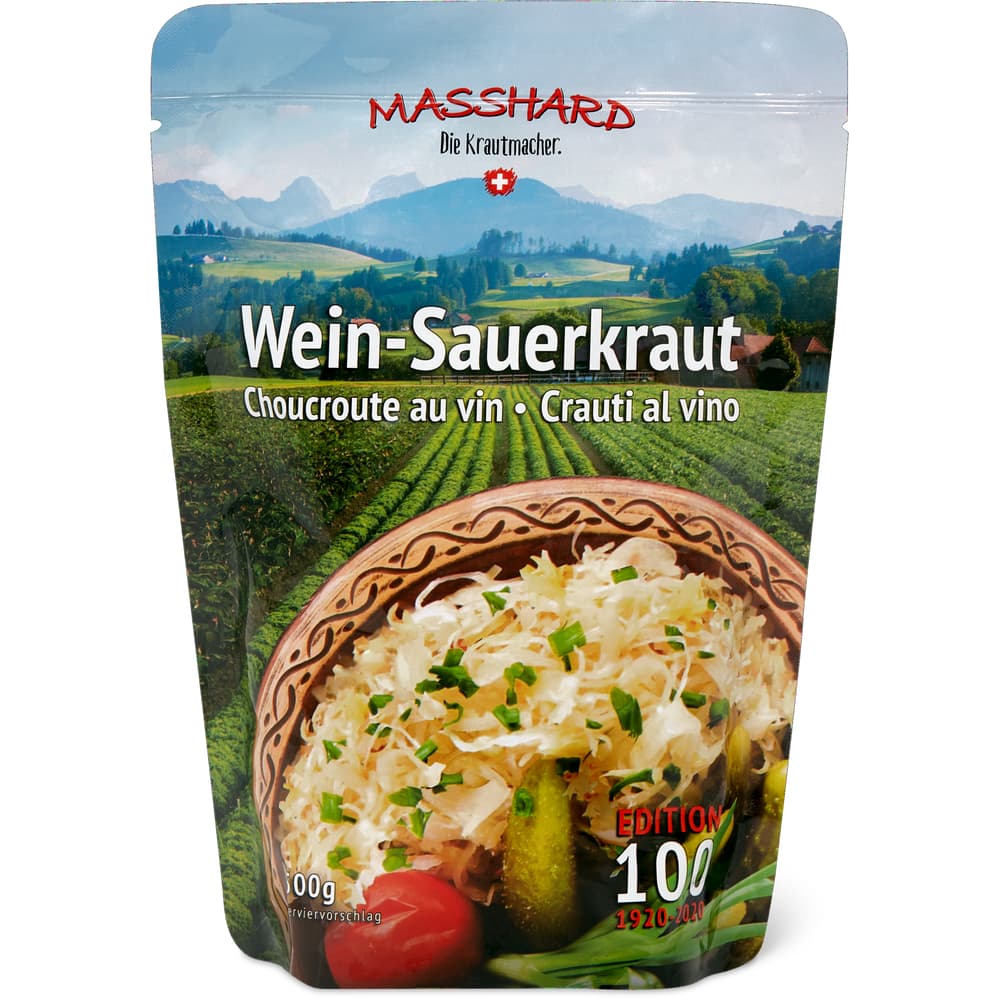 Masshard Wein-Sauerkraut Gekocht