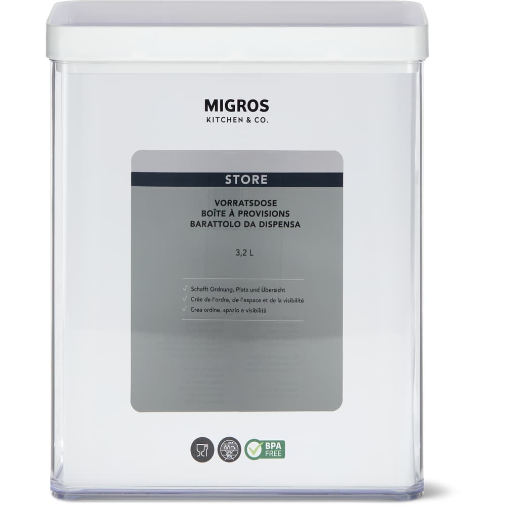 Migros Kitchen & Co. Vorratsdose 3.2l