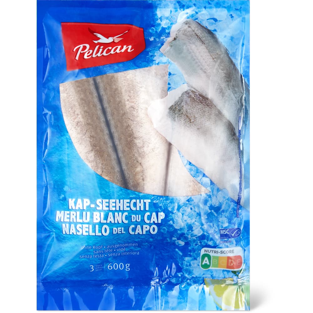 Pelican MSC Kap-Seehecht ohne Kopf 3 Stück