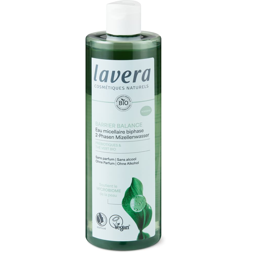 Lavera Barrier Balance 2-Phasen Mizellenwasser Präbiotika & grüner Tee, vegan