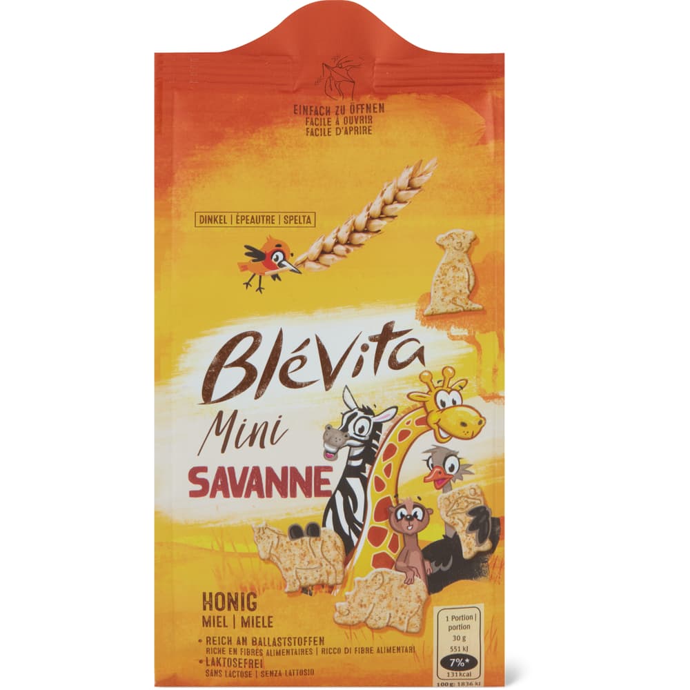Blévita mini Dinkelgebäck mit Honig